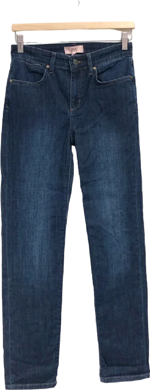DONNA IDA Dark Blue Bobby Dazzler High Top Boyfriend Jeans Size W27